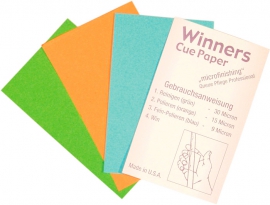 Karteczki do szczytówki WInners Cue Papers